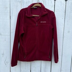 Red men’s small fleece warm